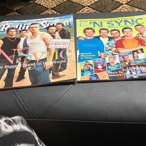 Two in sync magazines. Both in spectacular condition.